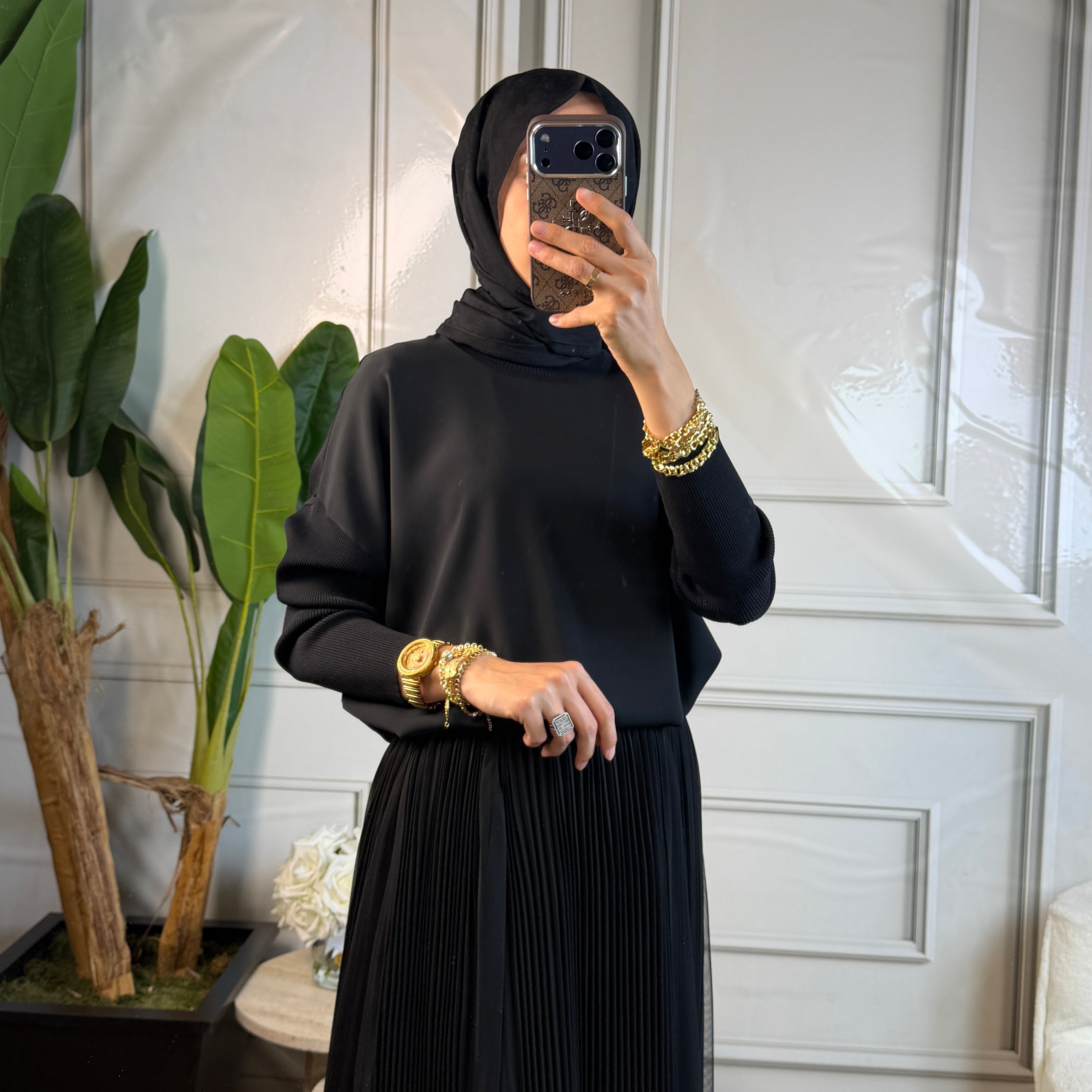 Ghisa Şifon Triko Tunik 4907