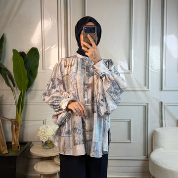Ghisa Desenli Tunik