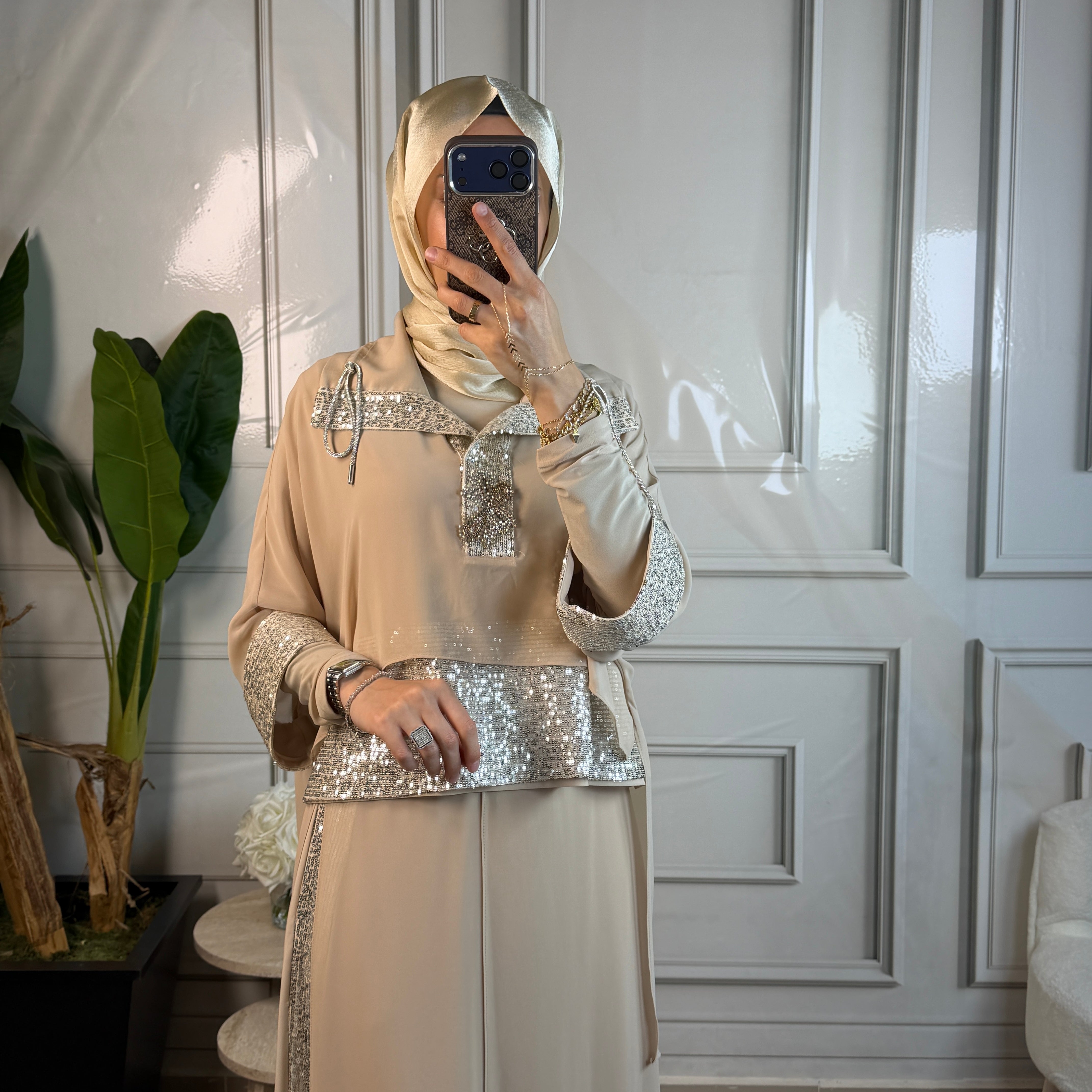 My312 Payetli Taşlı Takım 1709