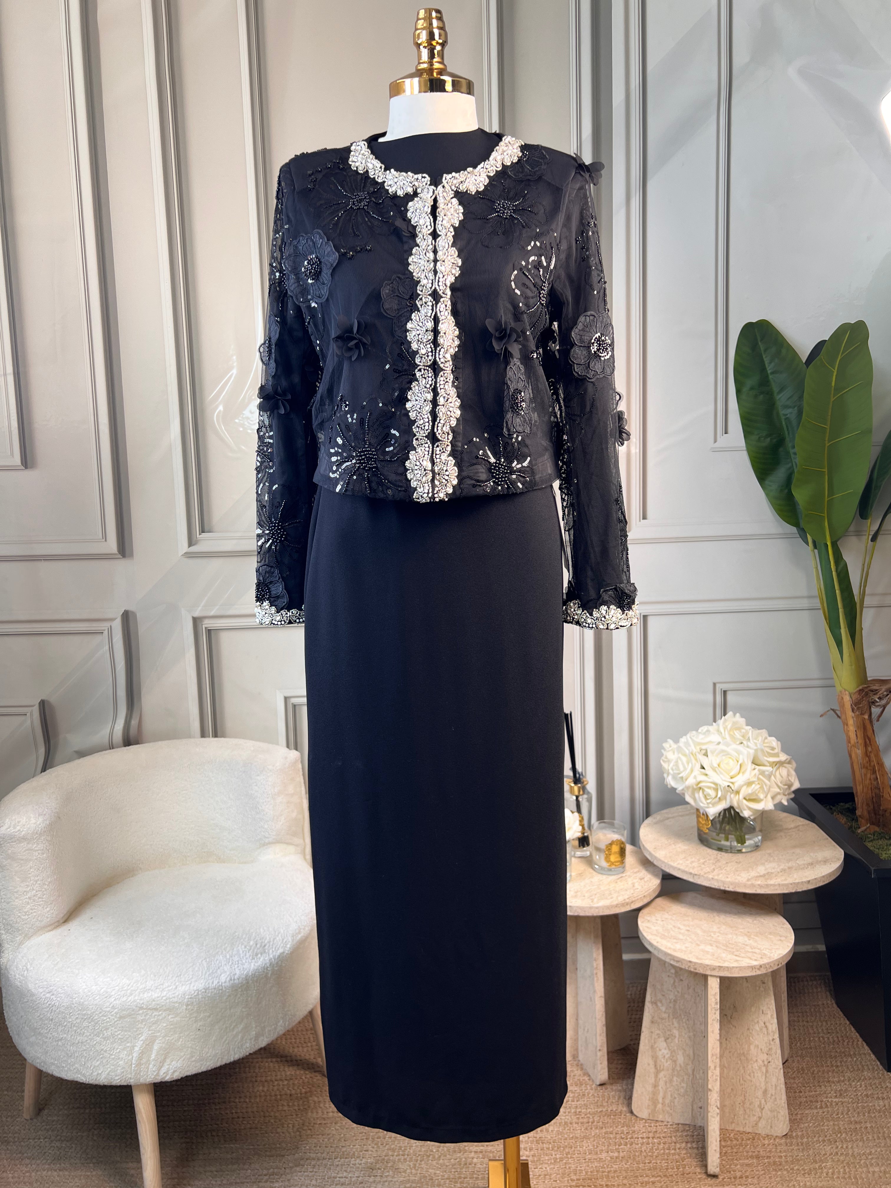 İthal Royal Blossom Ceket