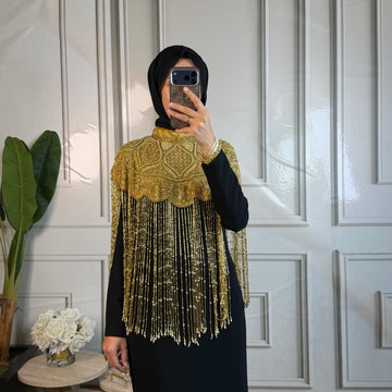 İthal Gold İşleme Pelerin