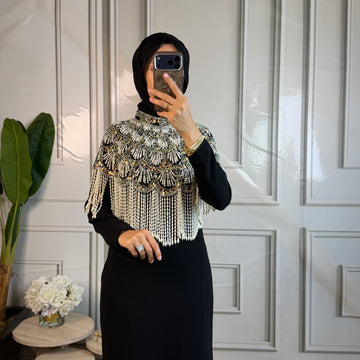 İthal İncili Pelerin
