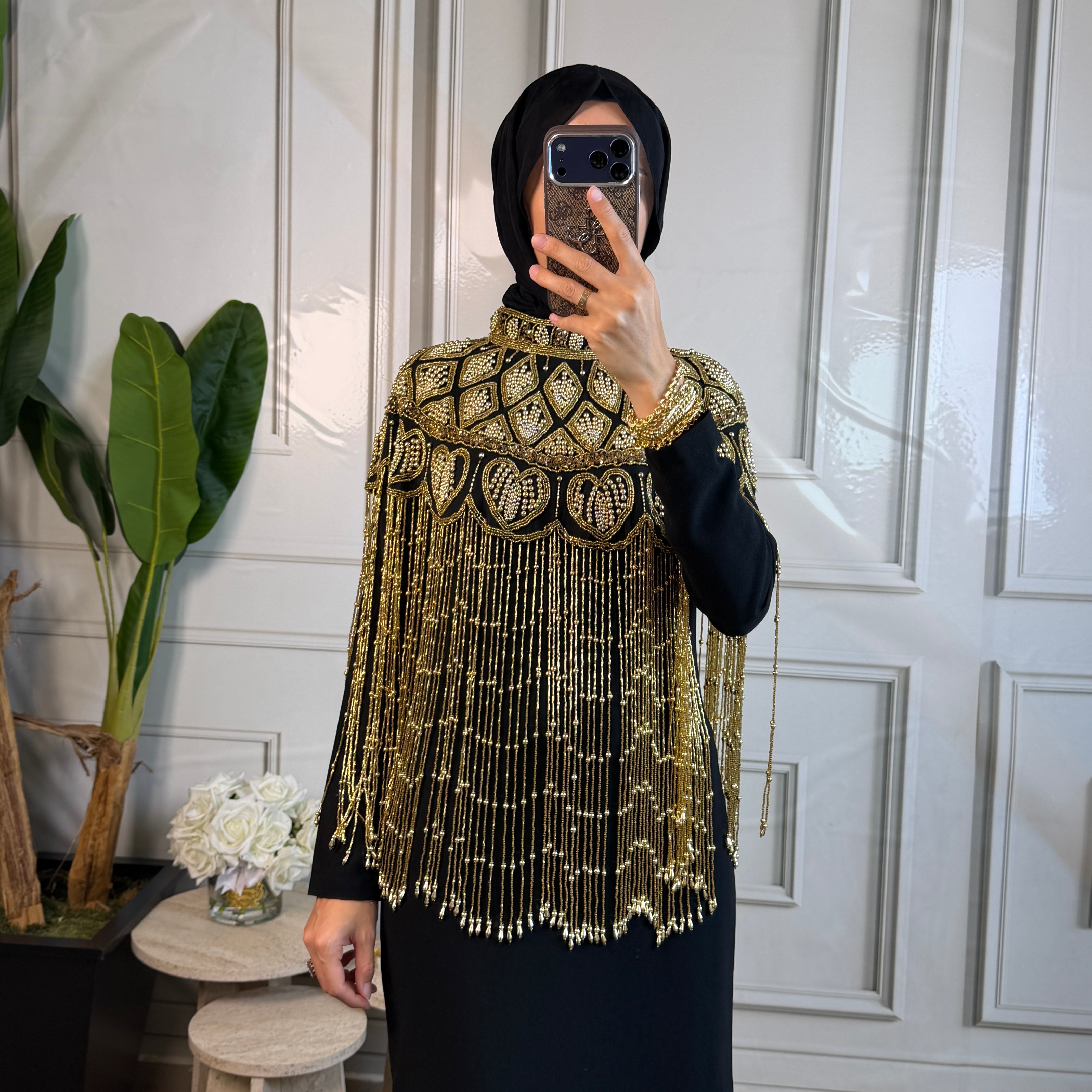 İthal Gold Dubai Pelerin