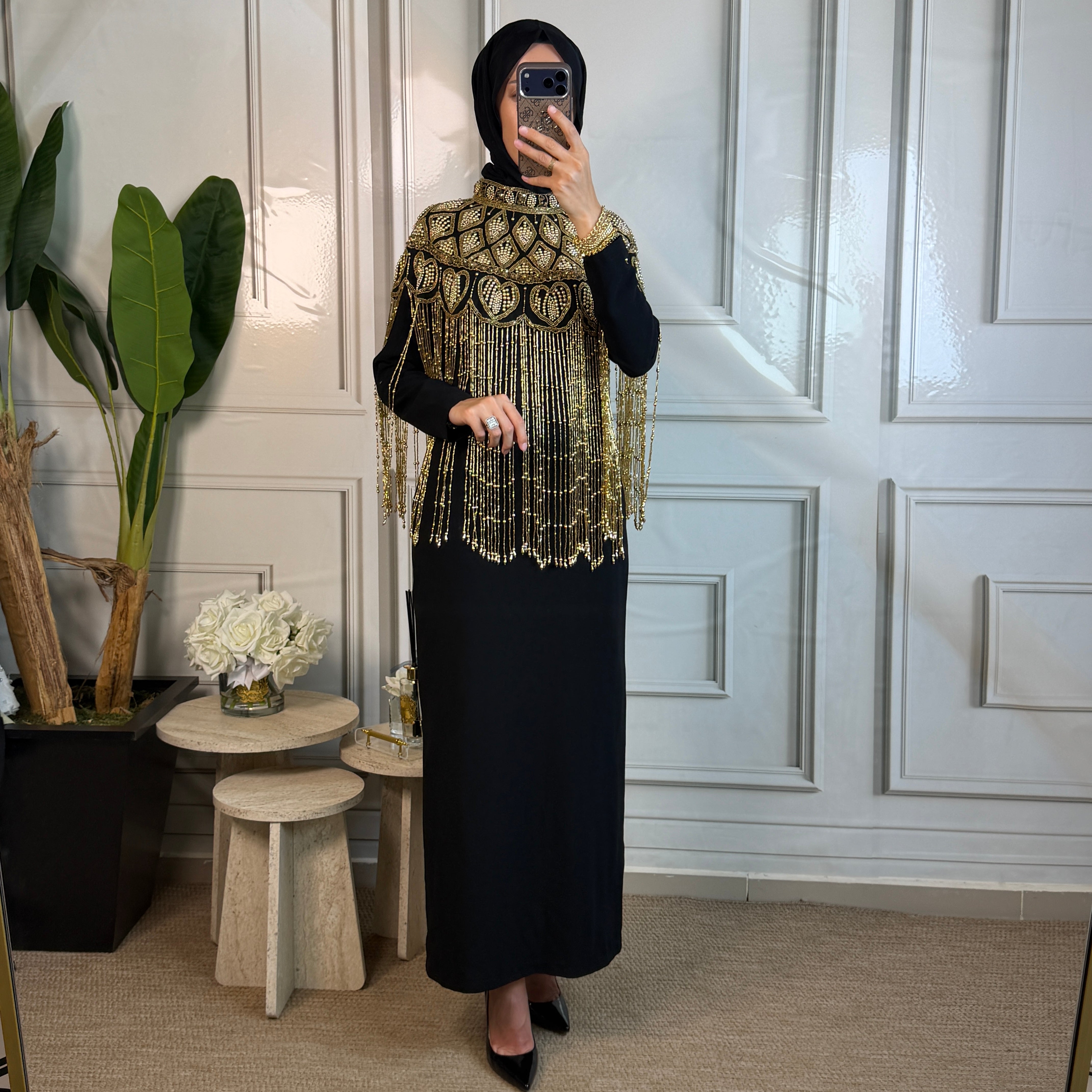 İthal Gold Dubai Pelerin
