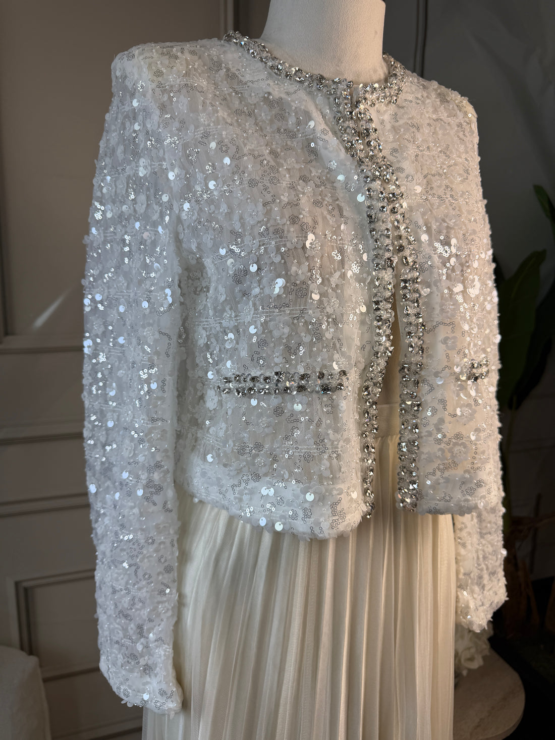 İthal Snow Crystal Ceket