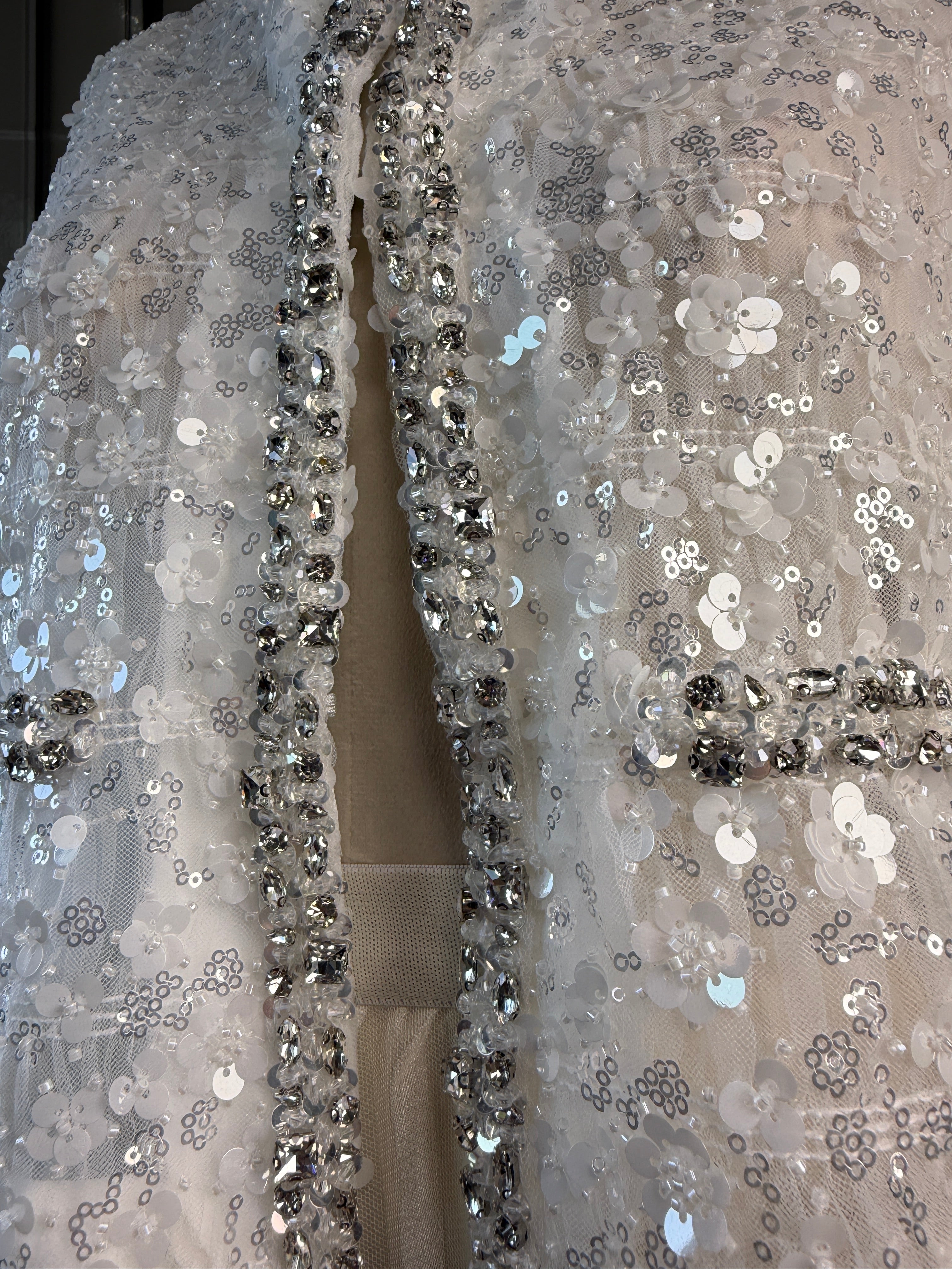 İthal Snow Crystal Ceket