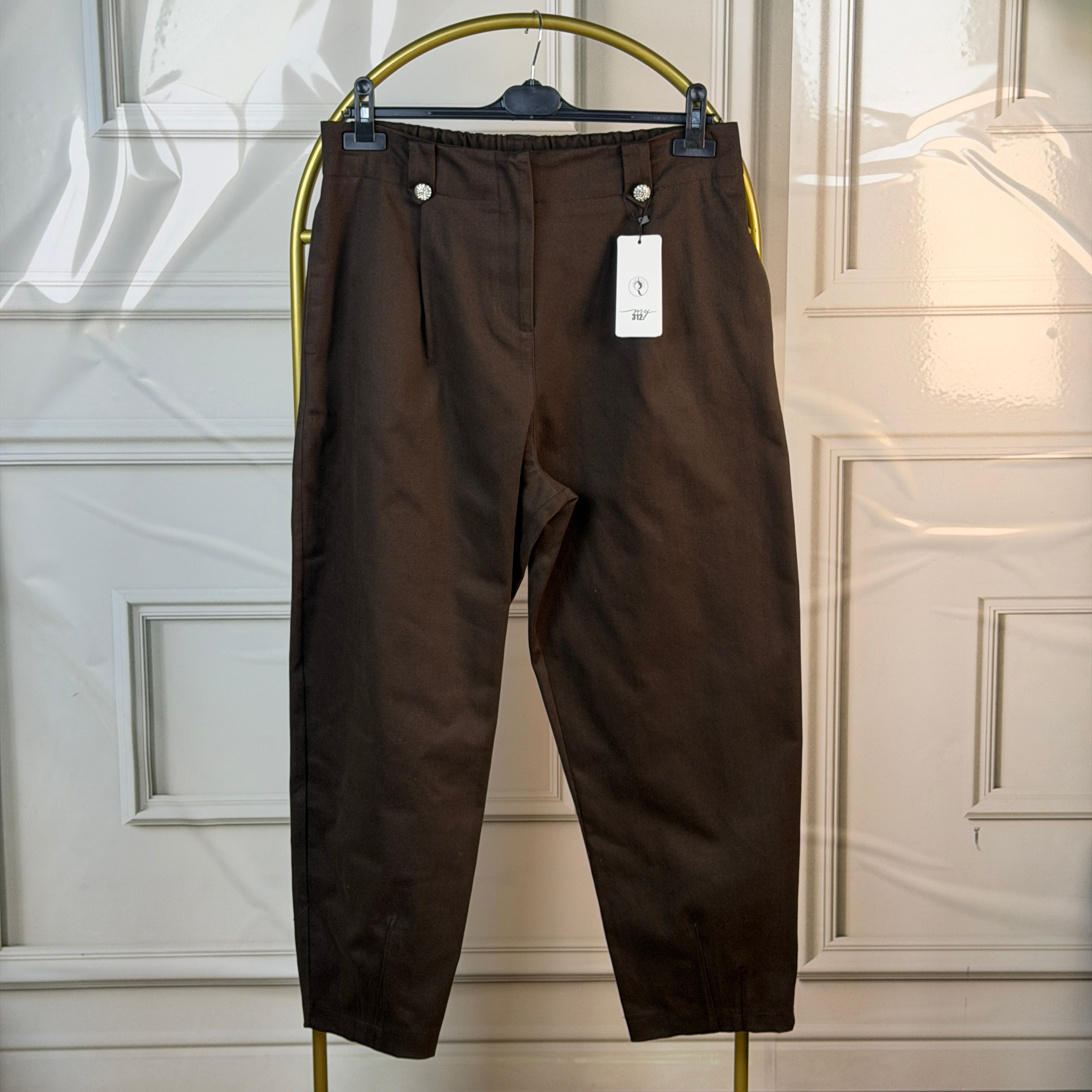 My312 Düğmeli Kanvas Pantolon