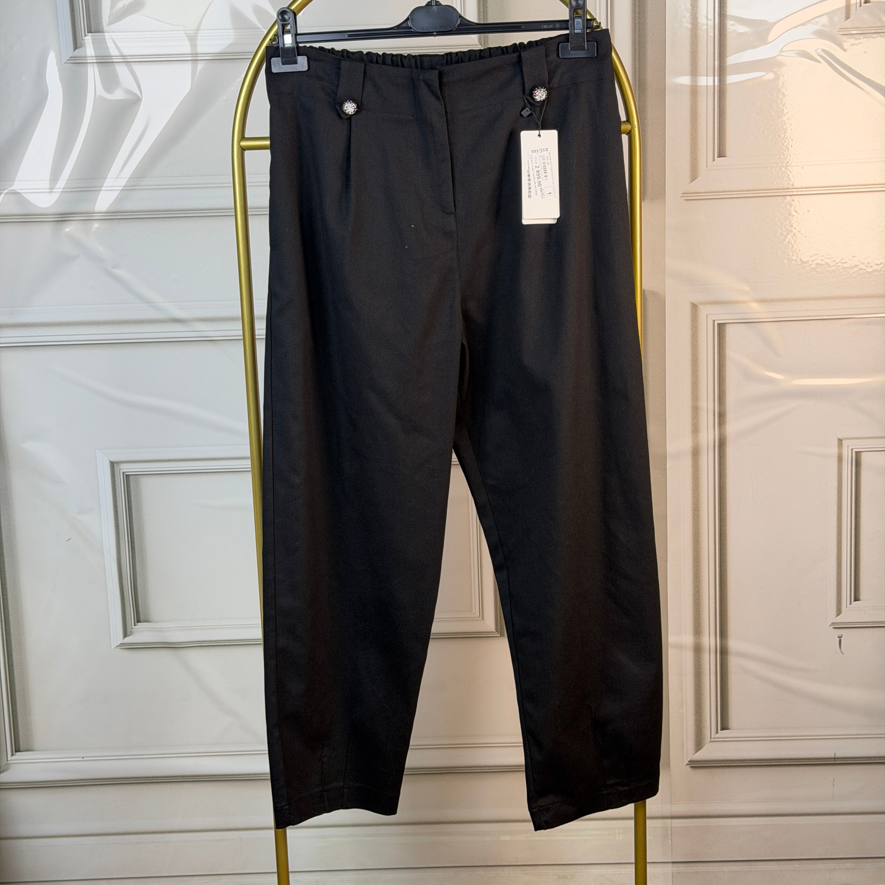 My312 Düğmeli Kanvas Pantolon