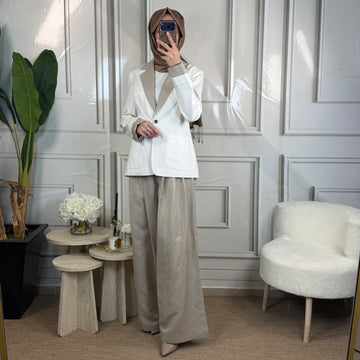 Maq Design Çizgi Ceket Pantolon