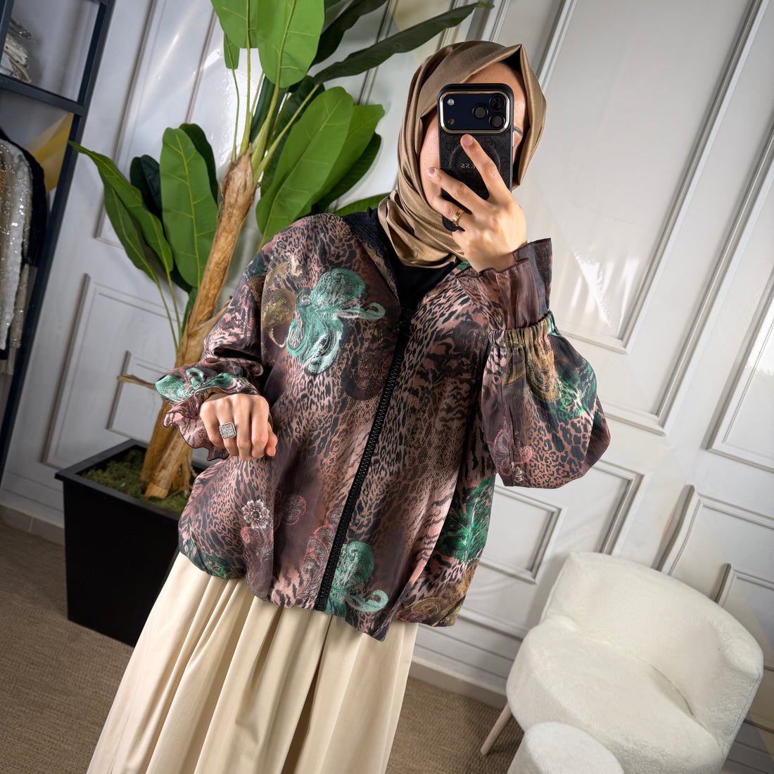 Ghisa Bomber Ceket