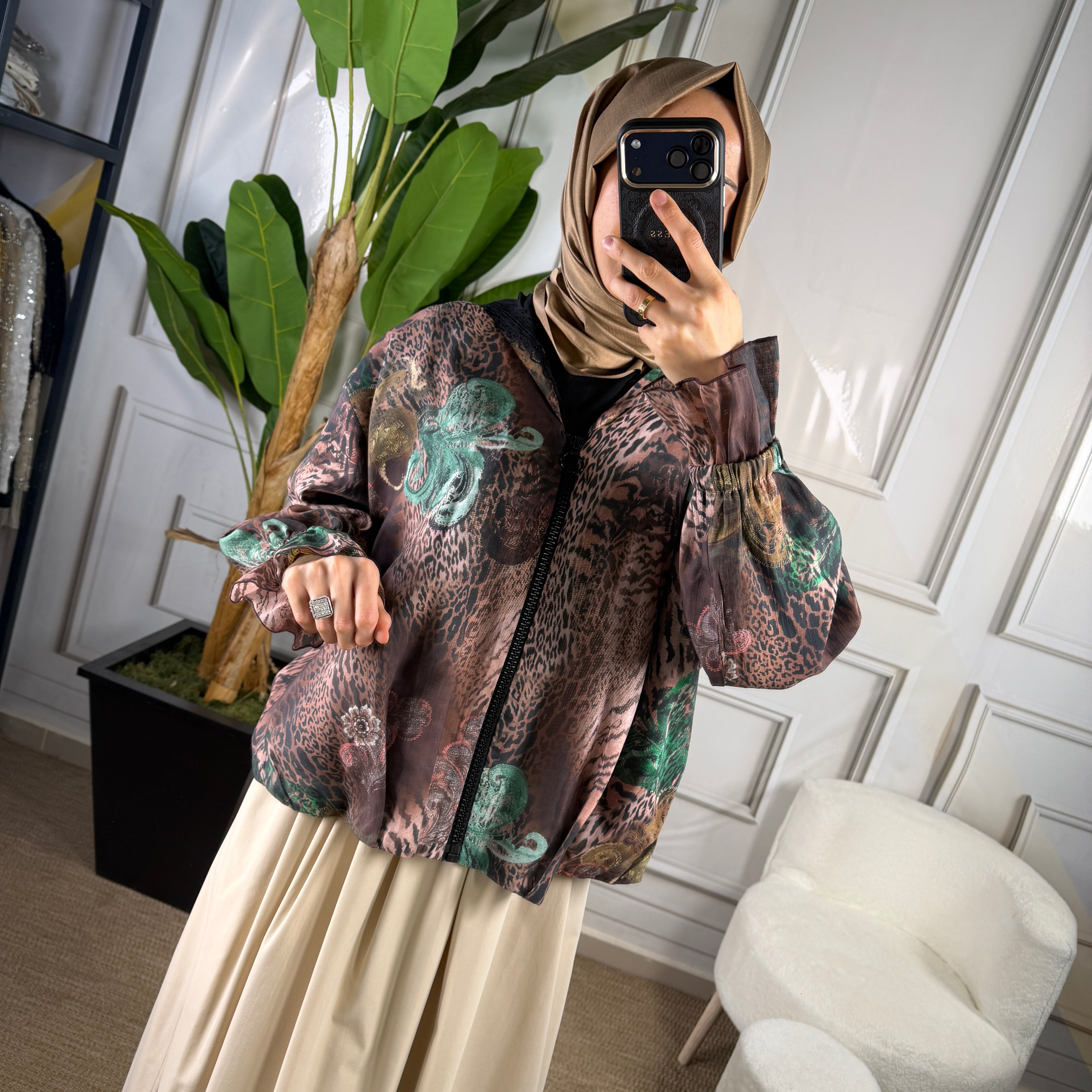 Ghisa Bomber Ceket